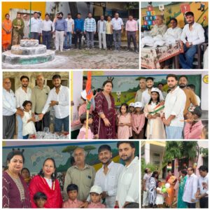 Distribute gifts to children : गुरमीत सिंह राठौर की समाज सेवा से बिहारीगढ़ में लोकप्रियता, बच्चों को गिफ्ट बांटे ?