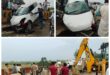 There was a long jam : बिहारीगढ़ में तेज रफ्तार स्विफ्ट कार पलटी, चार शराबी युवक घायल, लंबा जाम लगा ?