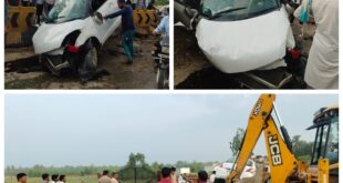 There was a long jam : बिहारीगढ़ में तेज रफ्तार स्विफ्ट कार पलटी, चार शराबी युवक घायल, लंबा जाम लगा ?