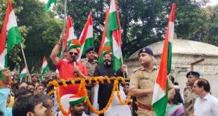 A historic rally : जिला प्रशासन के तत्वाधान में निकाली गयी भव्य एवं एतिहासिक रैली ?