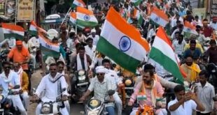 Tricolor Yatra : सदर विधायक के नेतृत्व में जोश खरोस के साथ निकाली गई तिरंगा यात्रा ?