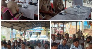 Akshay Sharma : सभी ग्रामीण आपराधिक गतिविधियों एवं नशा तस्करी के खिलाफ पुलिस का सहयोग करें अक्षय शर्मा ?