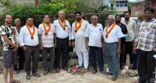 Bhoomi Pujan : वरिष्ठजनों के संग पार्षद ने किया भूमि पूजन ?