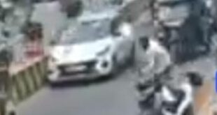 Caught on CCTV : व्यापारी नेता को बीच सड़क पर रोक दबंगों ने की बेरहमी से पिटाई, घटना सीसीटीवी में कैद ?