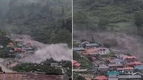 People buried : उत्तरकाशी में बादल फटने से तबाही, धराली गांव में कई घर बहे, लोग दबे ?