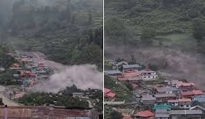 People buried : उत्तरकाशी में बादल फटने से तबाही, धराली गांव में कई घर बहे, लोग दबे ?