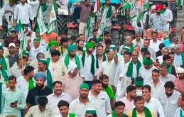 Thousands of farmers : भारतीय किसान यूनियन की ट्रैक्टर तिरंगा यात्रा, हजारों किसान सड़क पर ?