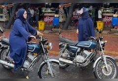 Burqaashree : अमरोहा में बुर्कानशीं ने बाइक पर जा रही महिला को खींचा, फिर दे दनादन वीडियो वायरल  ?