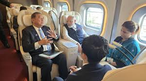 Bullet Train : जापान में पीएम मोदी ने शिगेरू इशिबा के साथ बुलेट ट्रेन में किया सफर, आज चीन के लिए होंगे रवाना ?