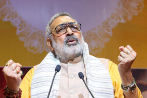 Giriraj Singh : कांग्रेस और तेजस्वी यादव झूठ का सहारा ले रहे, एनडीए कर रही विकास : गिरिराज सिंह ?