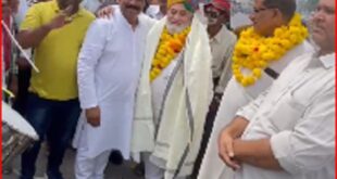 Welcome : कांग्रेस अल्पसंख्यक विभाग के प्रभारी का समाजसेवी अकबर खान ने किया स्वागत ?