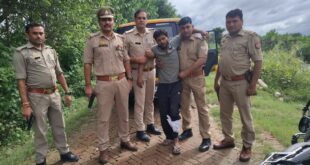 Encounter between : सहारनपुर फीड स्लग थाना सरसावा पुलिस और बदमाश के बीच मुठभेड़ ?