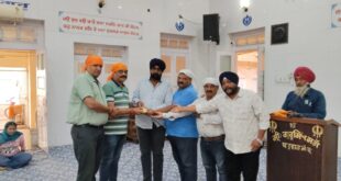 The true religion is : बड़वाह जैन सोशल ग्रुप प्राइम ने पंजाब बाढ़ पीड़ितों हेतु राशि सौंपी मानवता ही सच्चा धर्म है ?