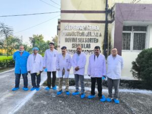 Inspected : श्री देवेंद्र पांडेय ने बाबूगढ़ वीर्य केंद्र और ब्रीडिंग बुल सेंटर का निरीक्षण किया ?