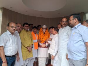 Cut the ribbon : कपिल देव अग्रवाल ने न्यू इंडिया @2047 प्रदर्शनी का उद्घाटन फीता काटकर किया ?
