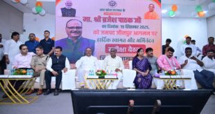 Review meeting held : उप मुख्यमंत्री ब्रजेश पाठक ने जनप्रतिनिधियों संग जिला योजनाओं की समीक्षा बैठक आयोजित की ?