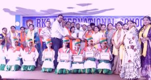 Organized a competition : भारत विकास परिषद्वि वेकानंद शाखा एवं सृष्टि शाखा पिलखुवा द्वारा संयुक्त रूप से राष्ट्रीय समूह गान प्रतियोगिता आयोजित की ?