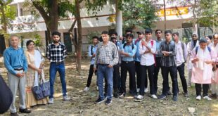 Street play : संयुक्त जिला चिकित्सालय व एस0 एस0 वी0 पीजी कॉलेज में किया गया नुक्कड़ नाटक ?