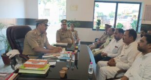 Message of responsibility : थाना हाफिजपुर में हुई शांति एवं सतर्कता बैठक – ग्राम प्रधानों को मिला जिम्मेदारी का संदेश ?