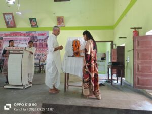 Organising the programme : श्री चन्दन लाल नेशनल इण्टर कॉलेज कांचला में महिला सशक्तिकरण के लिए मिशन शक्ति 50 के कार्यक्रम का आयोजन ?