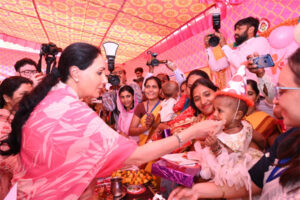 Overview : उपमुख्यमंत्री दिया कुमारी ने किशनगढ़ में शहरी सेवा शिविर का किया अवलोकन ?