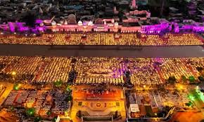 Record : अयोध्या दीपोत्सव 32,000 वॉलंटियर्स, 28 लाख दीप, लेज़र शो व सरयू आरती नया कीर्तिमान ?