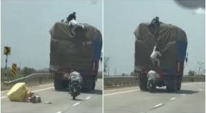 Will surprise you : पहले काटा तिरपाल और चुरा लिया सारा सामान, चलते ट्रक में चोरी का वीडियो कर देगा हैरान ?