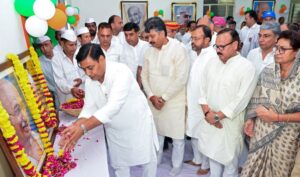 Sharp aim :गांधी-शास्त्री जयंती पर कांग्रेस मुख्यालय में कार्यक्रम, डोटासरा ने भाजपा पर साधा निशाना ?