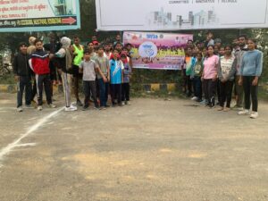 Organising a marathon : गंगा उत्सव के उपलक्ष में जिले में हाफ मैराथन का आयोजन हुआ ?