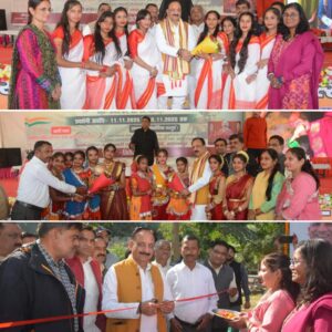 MLA Rajiv Gumbar : कम्पनी बाग मे भव्य खादी महोत्सव का विधायक राजीव गुम्बर ने किया उद्घाटन ?