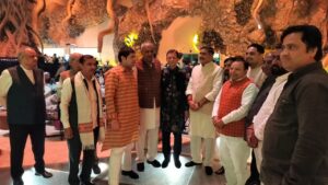 Auspicious events : 12 नवंबर को तीन शुभ आयोजनों में शामिल होकर सांसद सतीश गौतम जी व गणमान्य व्यक्तियों से स्नेह मिलन हुआ ?