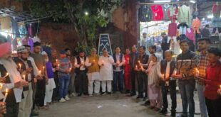 Congress District President : दिल्ली बम ब्लास्ट में मारे गए लोगों को कांग्रेस जनों ने दी श्रद्धांजलि. मोदी राज में लोग सुरक्षित नहीं - राकेश त्यागी, कांग्रेस जिलाध्यक्ष ?