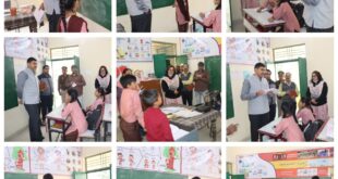 Role of the teacher : जिलाधिकारी ने निभाई शिक्षक की भूमिका, बच्चों से किया वार्तालाप, पूछे सवाल ?