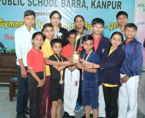 Interscholastic gymnastics : अंतर्विद्यालयी जिम्नास्टिक टूर्नामेंट आयोजित। डीपीएस विजेता ?
