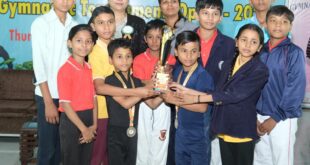 Interscholastic gymnastics : अंतर्विद्यालयी जिम्नास्टिक टूर्नामेंट आयोजित। डीपीएस विजेता ?