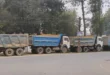 Illegal mining dumpers seized: जौनपुर में चार अवैध खनन डंपर सीज, ड्राइवर दस्तावेज नहीं दिखा पाए, कार्रवाई जारी ?