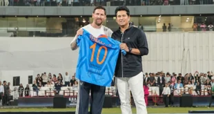 Messi-Tendulkar : वानखेड़े में मेसी-तेंदुलकर की ऐतिहासिक जुगलबंदी, मुंबई पहुंचे फुटबॉलर ने वानखेड़े में एक घंटा बिताया ?