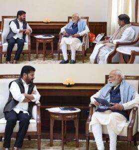 CM: रेवंत रेड्डी ने की पीएम नरेंद्र मोदी से मुलाकात, तेलंगाना राइजिंग 2047 समिट का दिया निमंत्रण ?