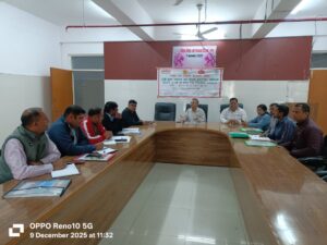 Health Department : स्वास्थ्य विभाग एवम् पंचायत राज विभाग की सयुक्त कार्यशाला आयोजित ?