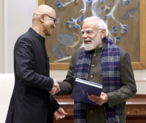 Microsoft India : माइक्रोसॉफ्ट भारत में ₹1.6 लाख करोड़ AI-क्लाउड निवेश करेगी, नडेला ने PM मुलाकात बाद घोषणा की ?