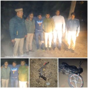 Bike recovered : गागलहेड़ी पुलिस मुठभेड़ में शातिर बदमाश घायल गिरफ्तार, तमंचा और चोरी बाइक बरामद ?