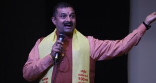 The play was magnificently staged: संस्कार भारती द्वारा संघ शताब्दी पर “संघ गंगा के तीन भगीरथ” नाटक का भव्य मंचन हुआ ?