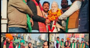 Chaudhary Charan Singh Jayanti : भारतीय किसान यूनियन लोकहित कार्यकर्ताओं द्वारा मनाई गई चौधरी चरण सिंह जयंती ?