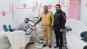Indian Red Cross : इंडियन रेडक्रॉस प्रेरणा से मो. महफूज आलम ने जिला अस्पताल फतेहपुर में रक्तदान किया ?