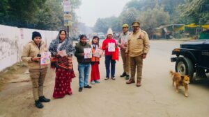 Awareness campaign : मिशन शक्ति 5.0 के तहत जौनपुर में महिला सशक्तिकरण की मजबूत पहल: महिला पुलिस ने चलाया व्यापक जागरूकता अभियान