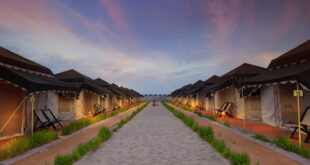 Modern tent city : संगम की रेत पर आध्यात्मिक लक्जरी, श्रद्धालुओं को नया अनुभव दे रही आधुनिक टेंट सिटी