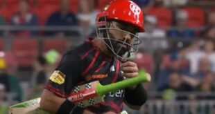 BBL: मोहम्मद रिजवान की हुई बेइज्जती, धीमी बल्लेबाजी की वजह से वापस बुलाया गया