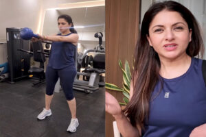 Blood circulation : भाग्यश्री ने बताए केटलबेल स्विंग्स एक्सरसाइज के फायदे, ब्लड सर्कुलेशन को बनाती है बेहतर