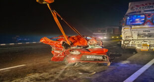 Road accident, four dead : राजस्थान: चित्तौड़गढ़-उदयपुर राष्ट्रीय राजमार्ग पर भीषण सड़क हादसा, चार की मौत