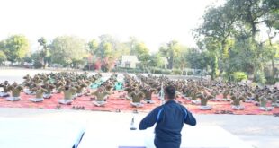 Message of cleanliness : लौह पुरुष की 150वीं जयंती : जोधपुर पुलिस ने योग और श्रमदान से दिया फिटनेस व स्वच्छता का संदेश